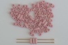 Shim 2 Hole Pink Chalk Lila Shimmer 03000-14494 Czech Glass Bead x 5g